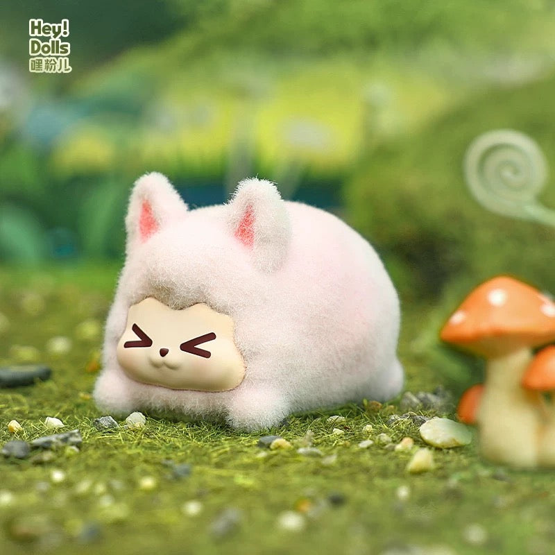 Rabbit Kiki Flocked Baby Animal