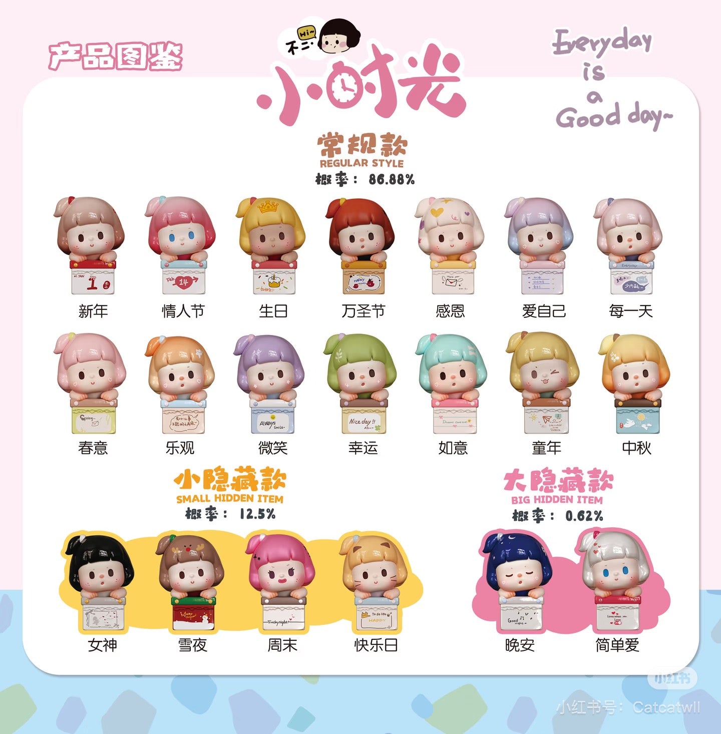 【NEW ARRIVAL】Buer Everyday Is A Good Day Mini Bean