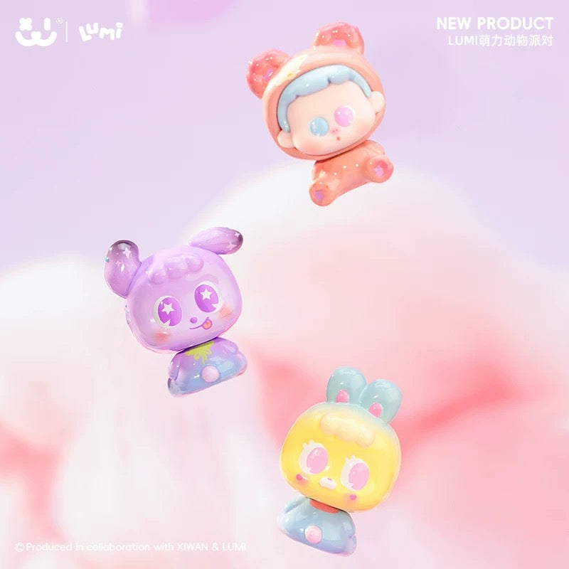 Lumi Lovely Animal Party Mini Bean,5 In 1 Bag