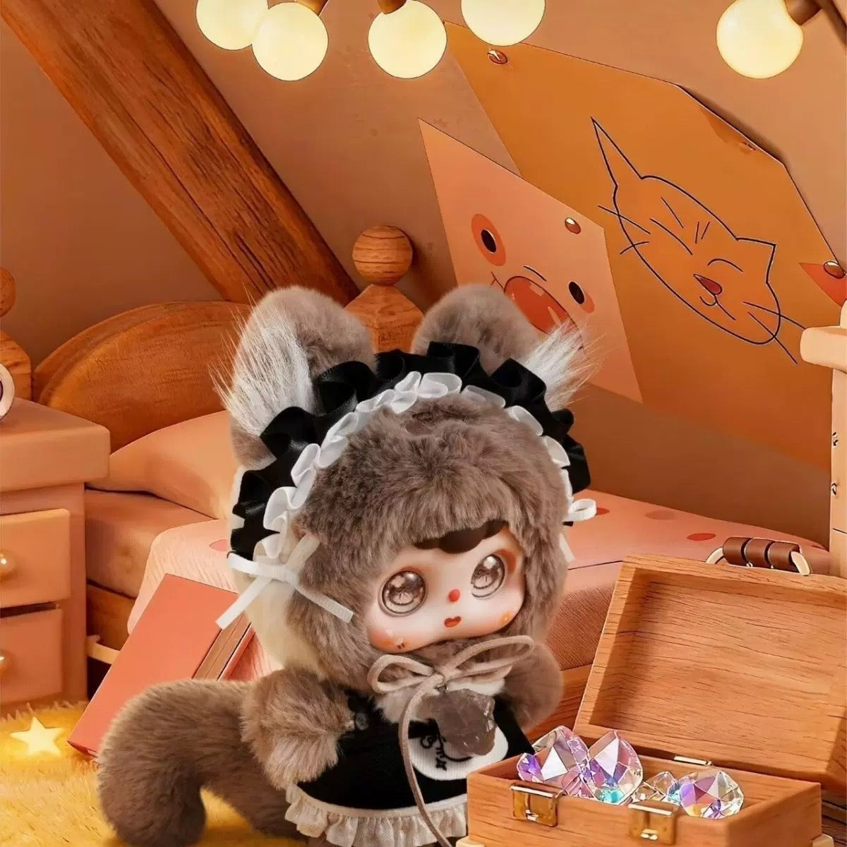 【NEW ARRIVAL】Doubao Lucky Meow Tales Plush Doll