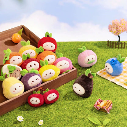 【NEW ARRIVAL】Radish Dumplings Fruit Magnet Mini Plush Doll