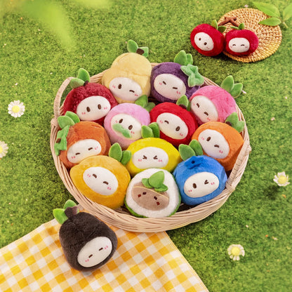 【NEW ARRIVAL】Radish Dumplings Fruit Magnet Mini Plush Doll