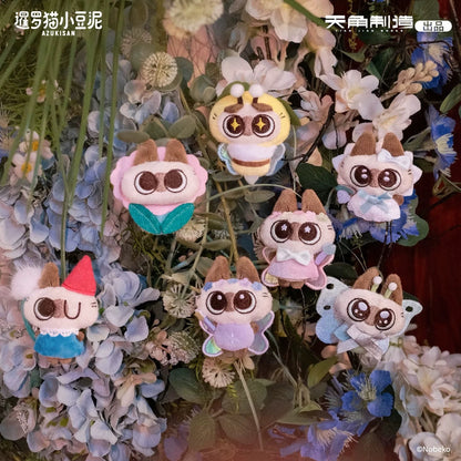 Azukisan Wonderful Garden Fluffy Hair Clip,2 pcs