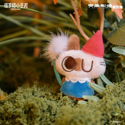 Azukisan Wonderful Garden Fluffy Hair Clip,2 pcs