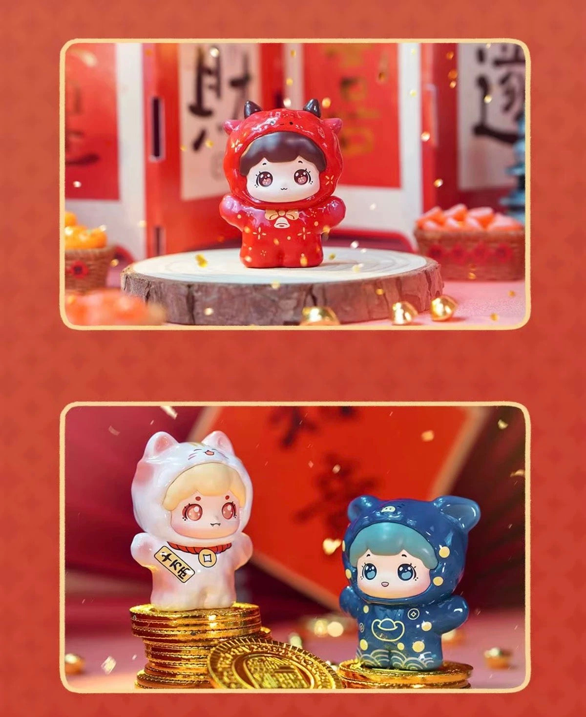 Baobao New Year Mini Figure