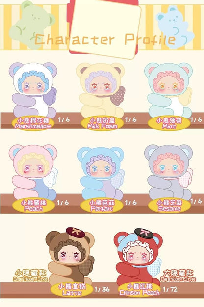 【NEW ARRIVAL】Lovely Emma Little Bear Adoption Guide Plush Doll