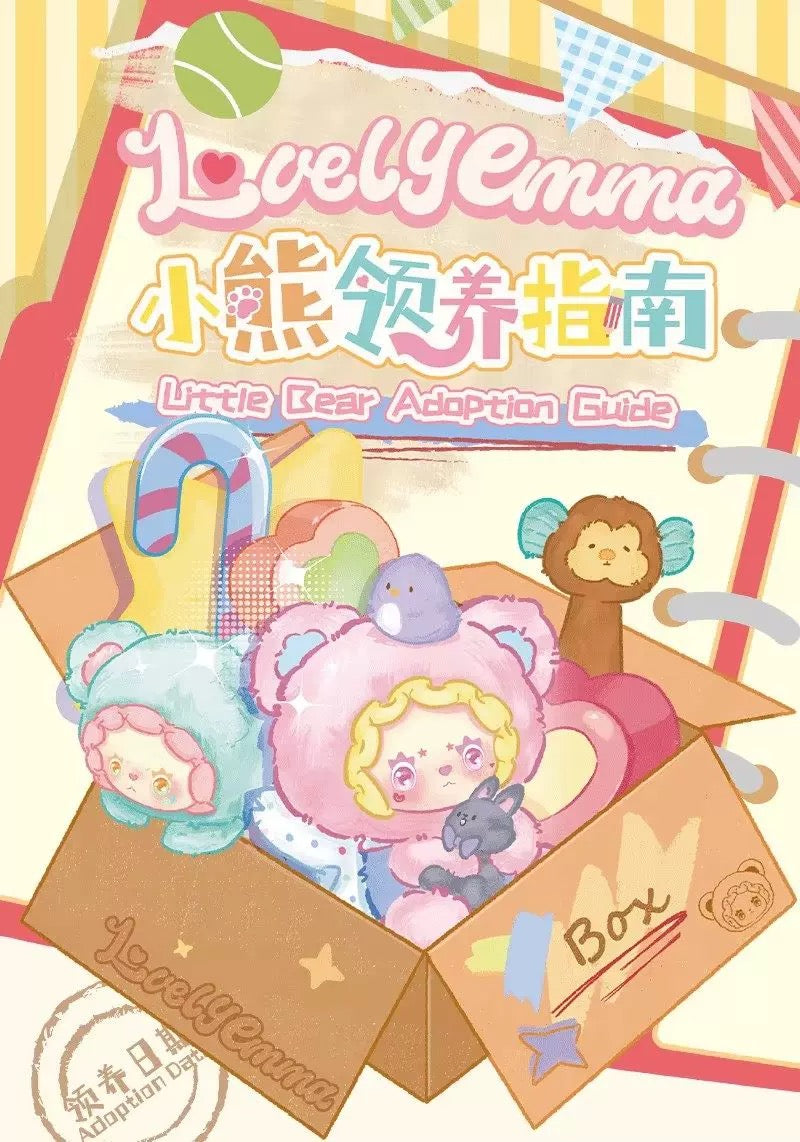 【NEW ARRIVAL】Lovely Emma Little Bear Adoption Guide Plush Doll