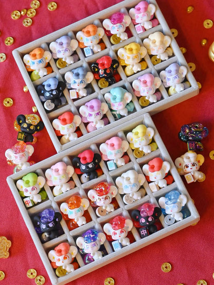 ZOOMA Happy New Year Mini Bean,5 In 1 Bag