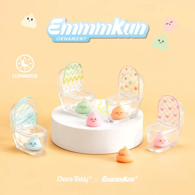 【NEW ARRIVAL】Emmmkun Vitality Fruit Mini Toilet,4 boxes