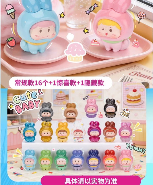 【NEW ARRIVAL】Pufufu Bunny Jumping Rabbit Mini Bean,4 boxes