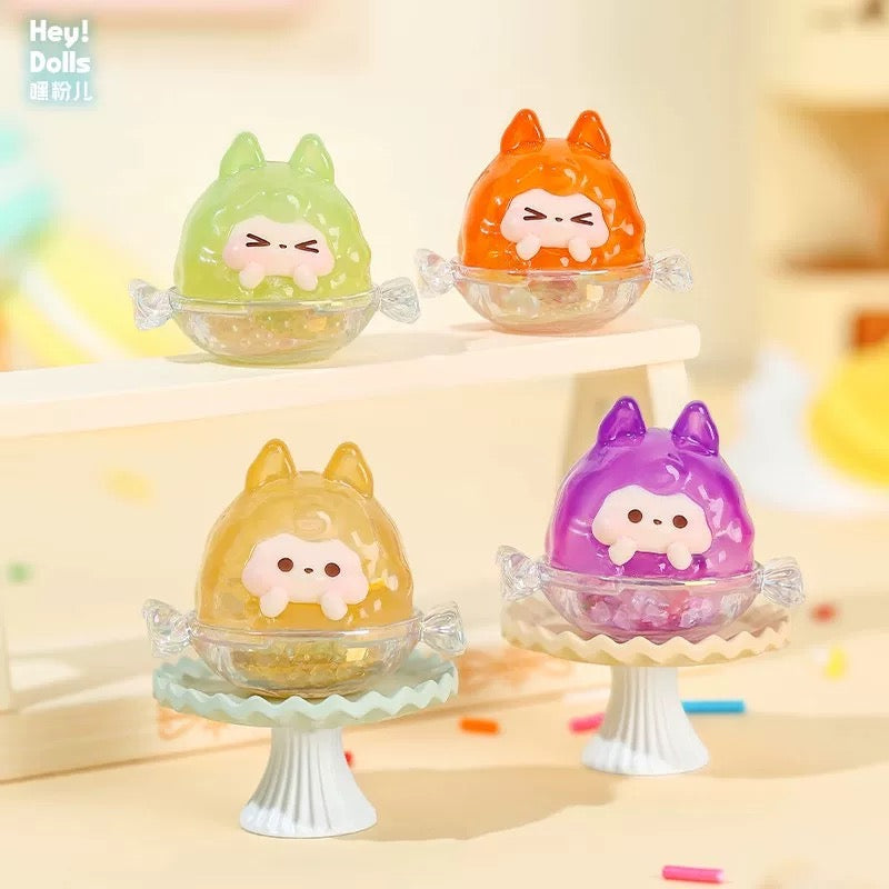 【NEW ARRIVAL】Rabbit Kiki Sweetheart Candy Pop Mini Bean,3 In 1 Bag