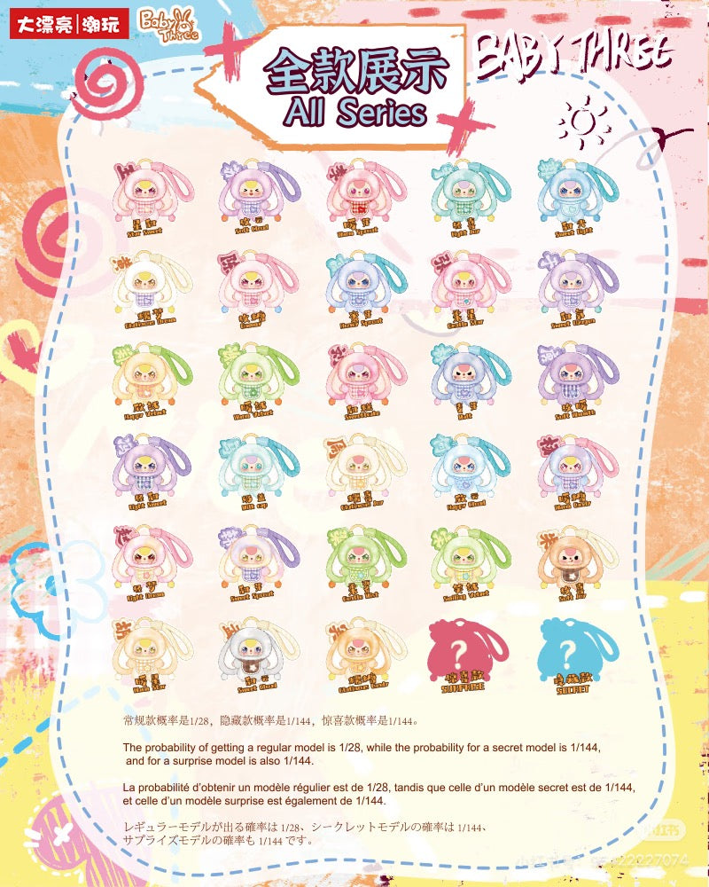 【NEW ARRIVAL】Baby 3 The Hundred Surnames Little Rabbit Plush Doll