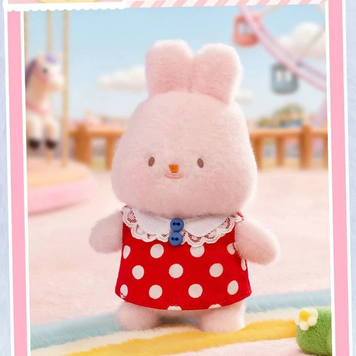 【NEW ARRIVAL】Momo Bunny Energy Wardrobe Plush Doll