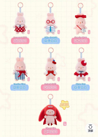 【NEW ARRIVAL】Momo Bunny Energy Wardrobe Plush Doll