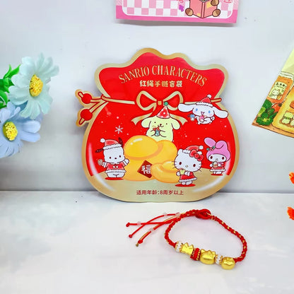 Sanrio Family Red Bracelet,3 bags