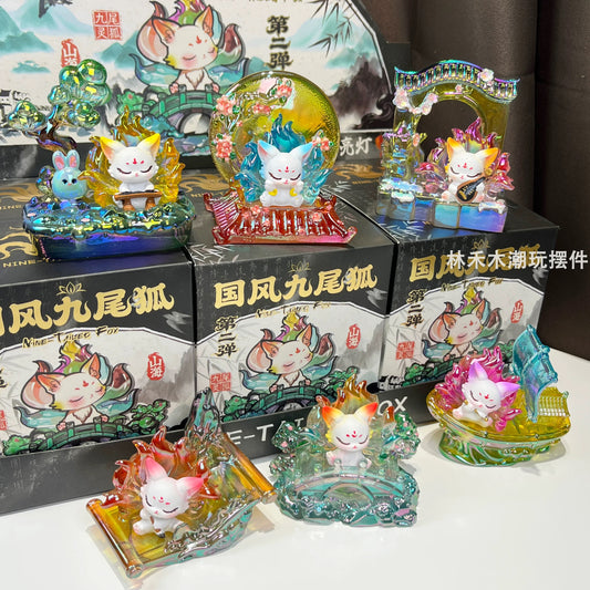 【NEW ARRIVAL】Chinese Style 9 Tailed Fox Light,2 boxes