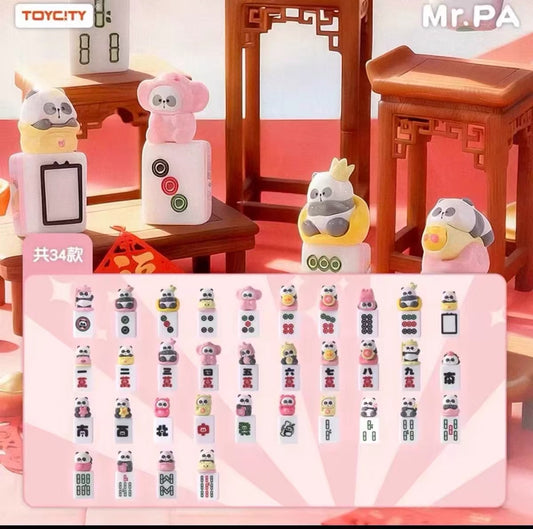 【NEW ARRIVAL】Mr.PA Small Pa Waiting for The Tile-Overflowing Peach Luck Mini Bean