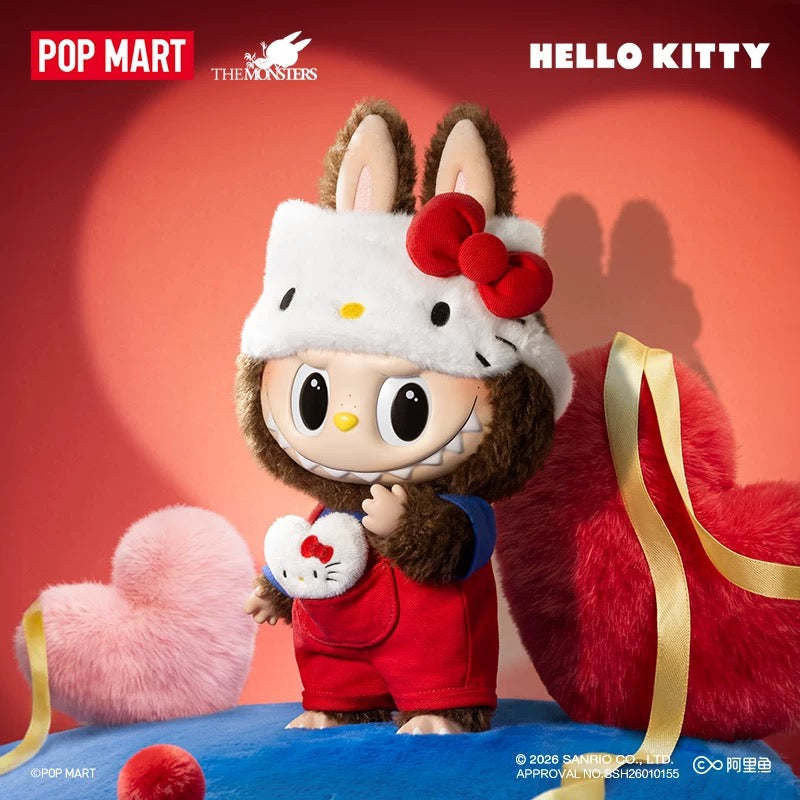 【PREORDER POPMART】The Monsters X Hello Kitty Plush Doll 38cm