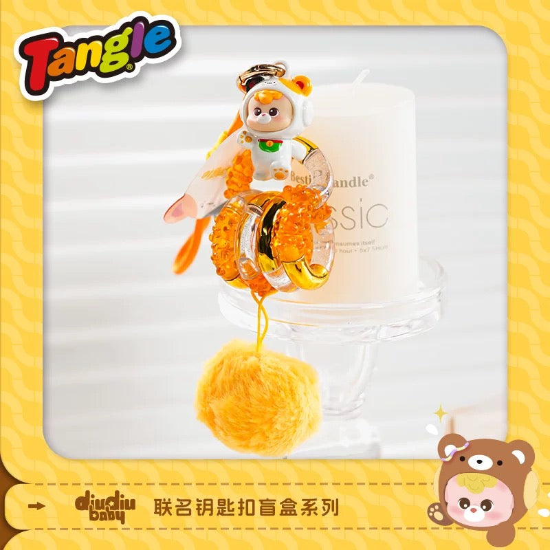 Diudiu Baby Abebe Bear Tangle Keychain