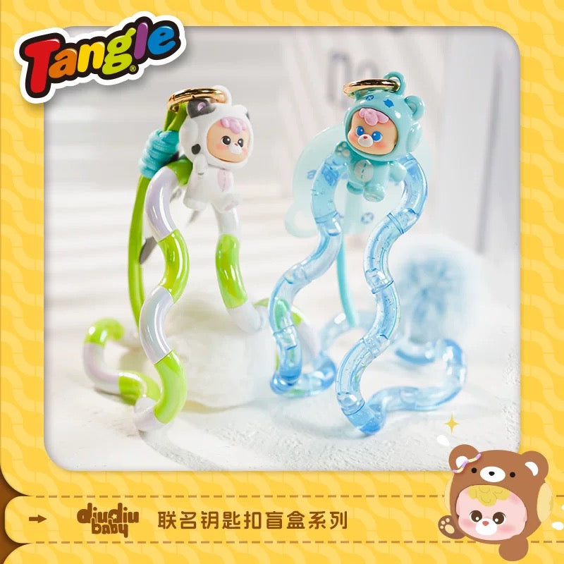 Diudiu Baby Abebe Bear Tangle Keychain