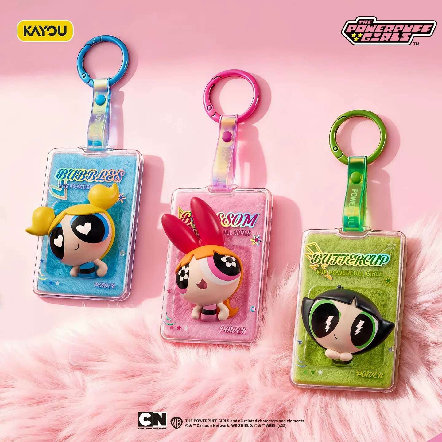 【NEW ARRIVAL-RESTOCK】Powerpuff Girls Fluffy Shine Courage Pendant