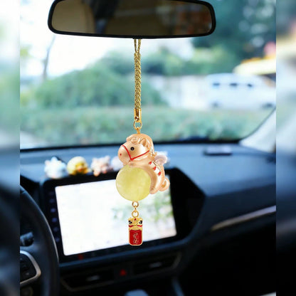 【NEW ARRIVAL】Lucky Horse Crystal Pendant,2 boxes