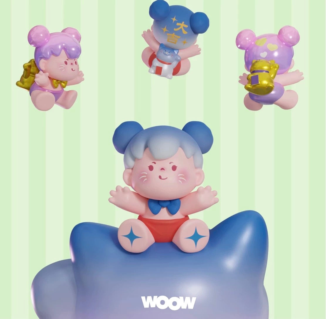 Woow Keep Your Luck Close Mini Bean,5 In 1 Bag