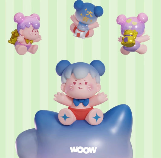 【NEW ARRIVAL】Woow Keep Your Luck Close Mini Bean,5 In 1 Bag