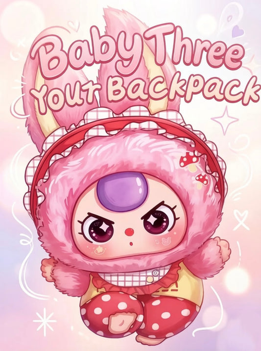 【NEW ARRIVAL-PREORDER】Baby 3 Your Backpack 800% Plush Doll