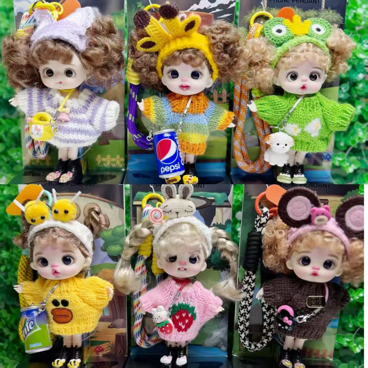 【NEW ARRIVAL-PREORDER】Luolifen Girl Pendant Doll