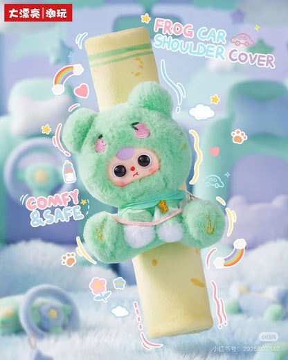 【NEW ARRIVAL】Baby 3 Cute Seat Belt Shoulder Pad Plush Doll