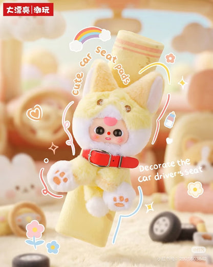 【NEW ARRIVAL】Baby 3 Cute Seat Belt Shoulder Pad Plush Doll