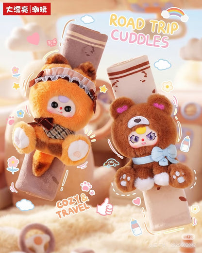 【NEW ARRIVAL】Baby 3 Cute Seat Belt Shoulder Pad Plush Doll