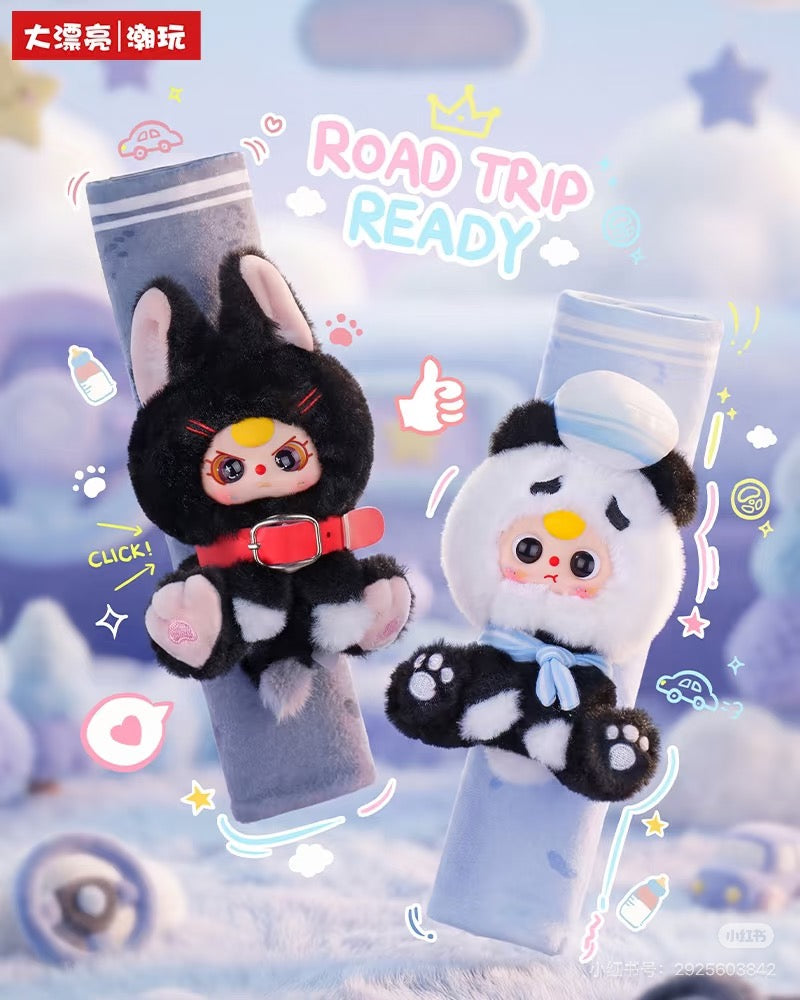 【NEW ARRIVAL】Baby 3 Cute Seat Belt Shoulder Pad Plush Doll