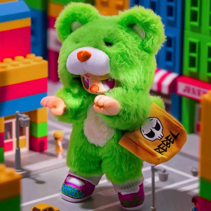 【NEW ARRIVAL】Rebel Bear Find A Bag Vinyl Plush Doll