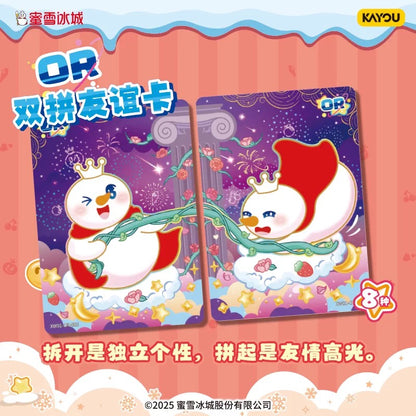 Mixue Snowking Card,4 In 1 Bag-ship with other items