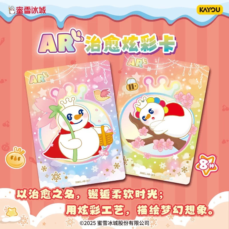 Mixue Snowking Card,4 In 1 Bag-ship with other items