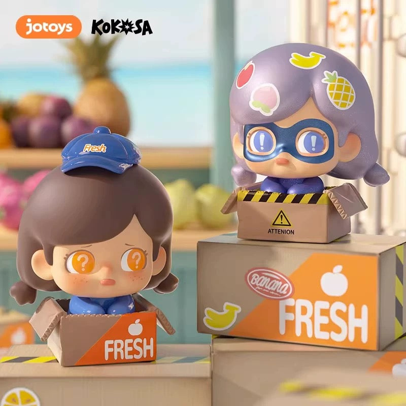 Kokosa Fruit Party Mini Bean,4 In 1 Bag