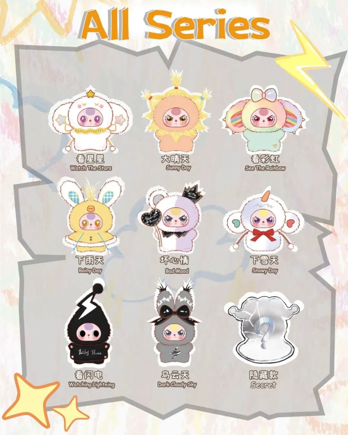 【NEW ARRIVAL】Baby 3 Weather Guide Plush Doll