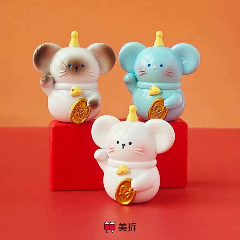 【NEW ARRIVAL】Meichai 12 Chinese Zodiac Wealth Mini Bean,3 In 1 Bag
