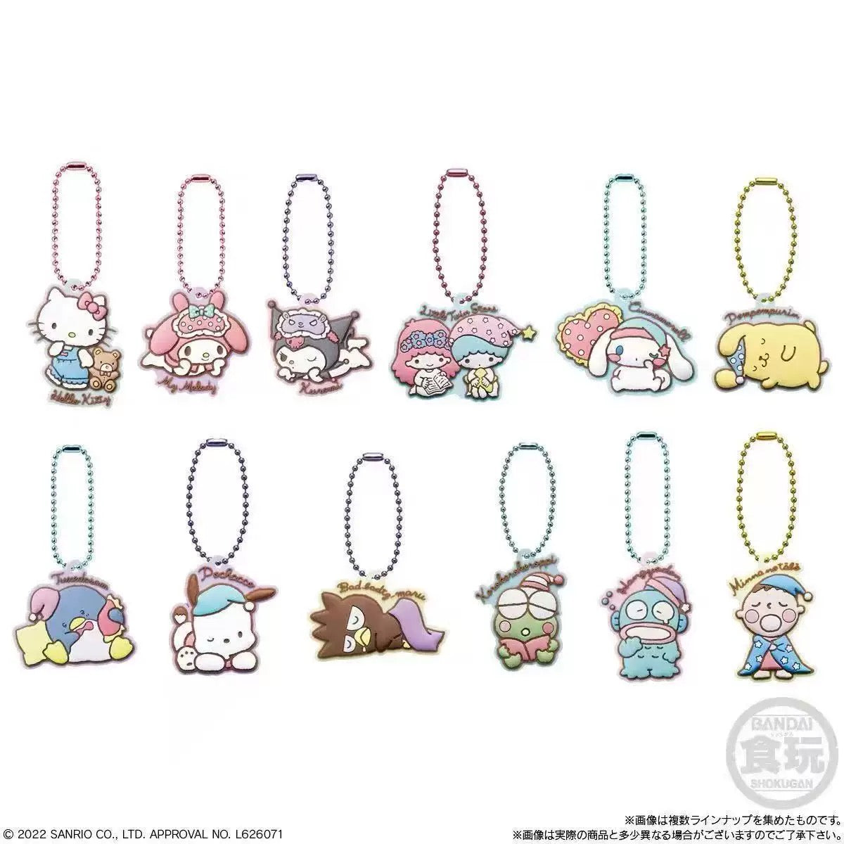 Sanrio Pendant-ship with other items