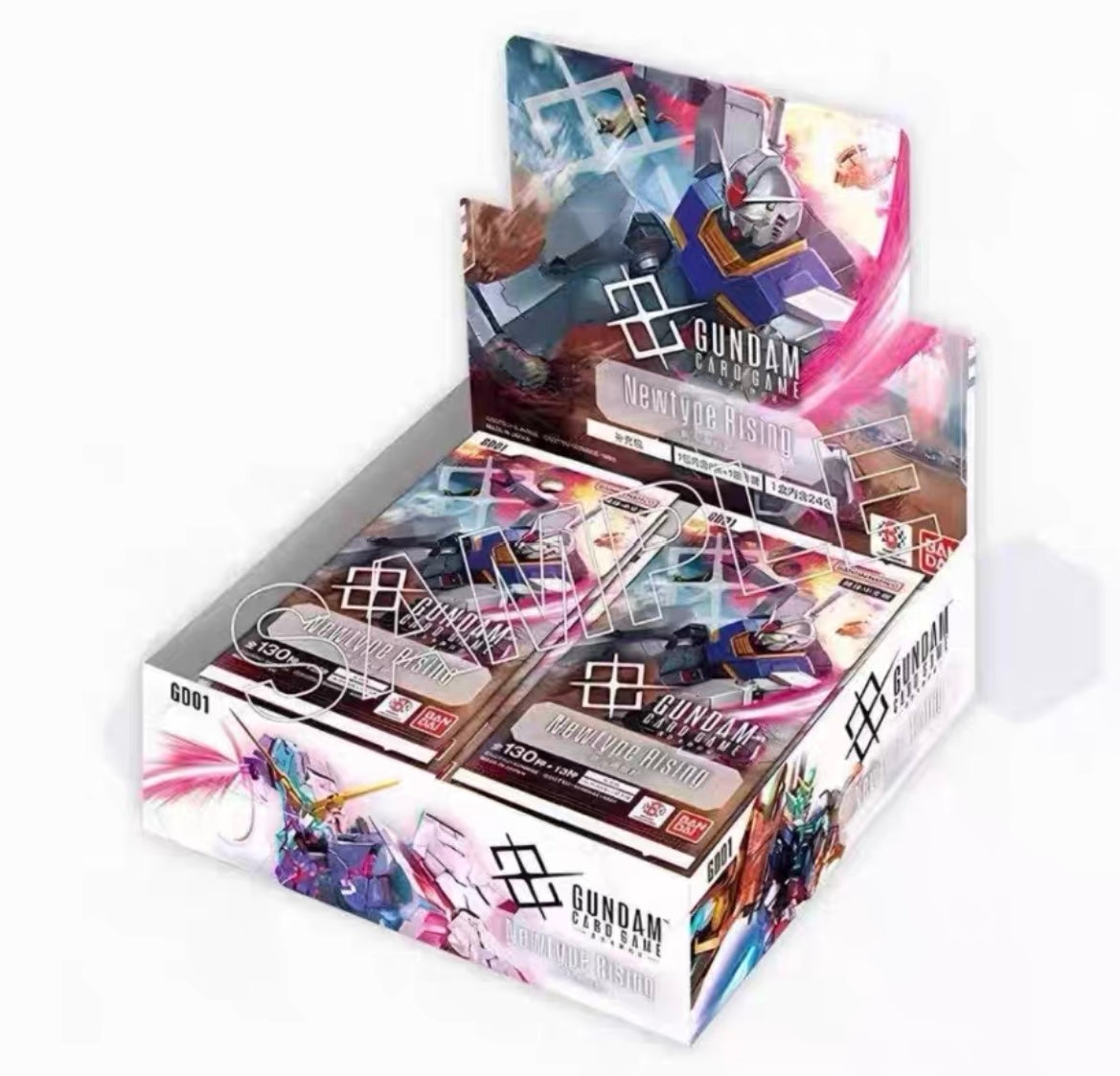 Gundam TCG:Newtype Rising Booster Card,Japanese Version,1 set