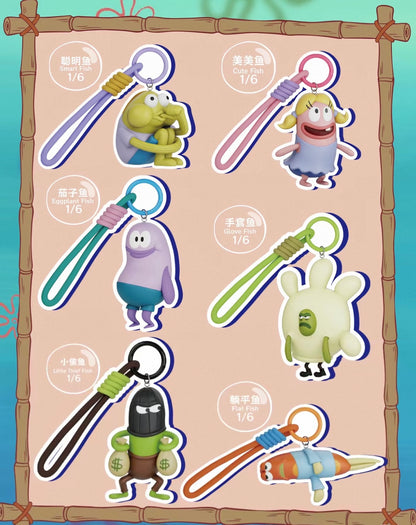 Little Citizens Of Bikini Bottom Pendant