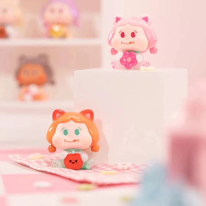 【NEW ARRIVAL】Amlls Little Boookii Meow Meow Island Mini Bean,4 In 1 Bag