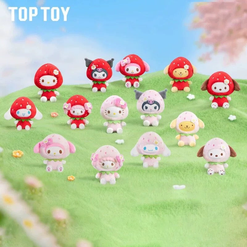 Sanrio Family Sweet Strawberry Plush Doll