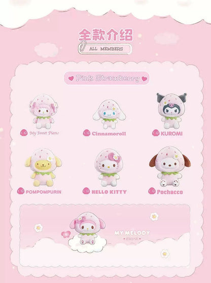 Sanrio Family Sweet Strawberry Plush Doll