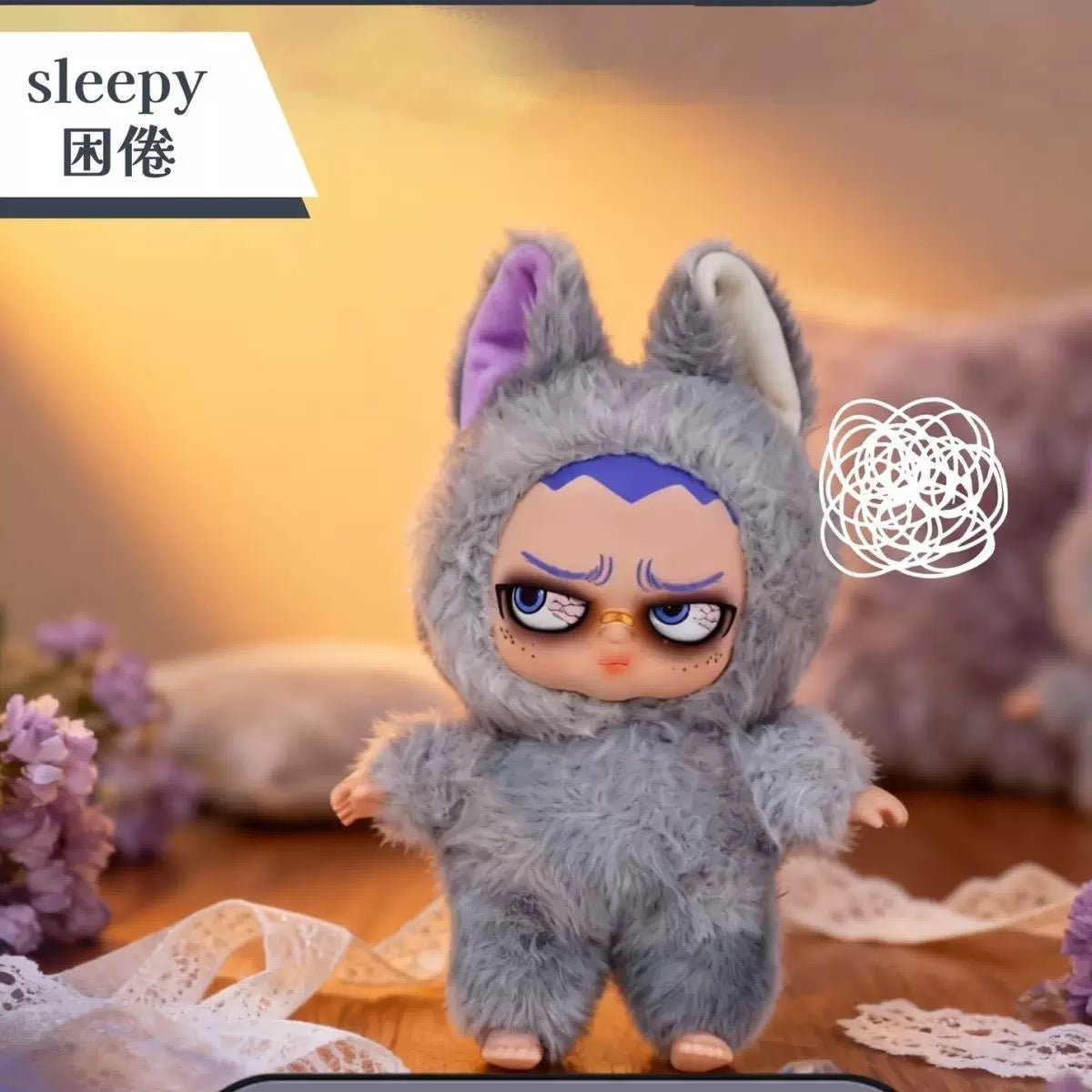 【NEW ARRIVAL】Grouchito Stay Up Late Plush Doll