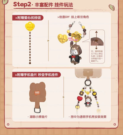 Sanrio Retro Bear Encounter Phone Chain