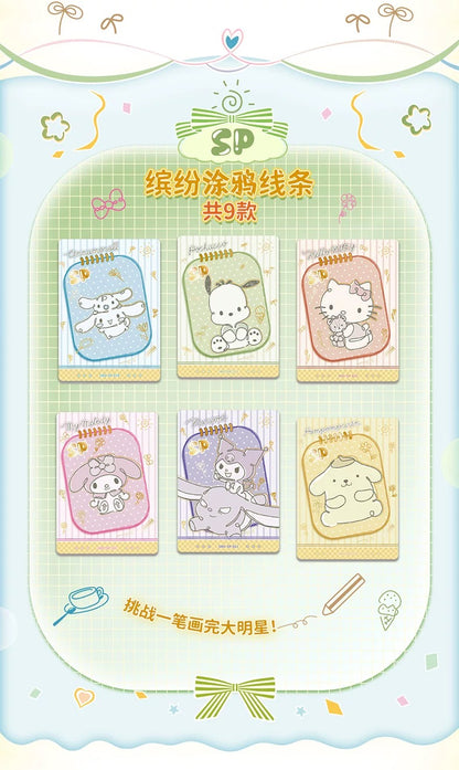 Sanrio Colorful Life Card V2,3 In 1 Bag-ship with other items
