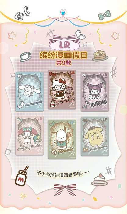 Sanrio Colorful Life Card V2,3 In 1 Bag-ship with other items
